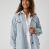 Ruby Button Down Oversized Jacket -Stylefav