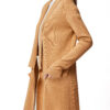 Annabella Luxe Long Coatigan Biscuit - Stylefav