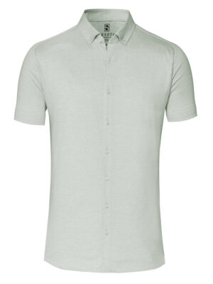 Non-Iron Sea Green Cotton Shirt - Stylefav