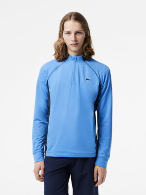 Golf Sweatshirt with Inset Crew Neck - Stylefav