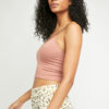 Iced Chai Skinny Strap Seamless Brami - Stylefav