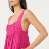 Raspberry Sherbert Delphine Midi Dress - Stylefav