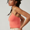 Watermelon Skinny Strap Seamless Brami - Stylefav