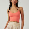 Watermelon Skinny Strap Seamless Brami - Stylefav