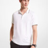 White Stretch Golf Shirt - Stylefav