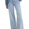 Far and Wide Ribcage Wide Leg Jeans - Stylefav