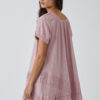 Mauve So Scenic Mini Dress - Stylefav
