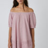 Mauve So Scenic Mini Dress - Stylefav