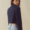 Black Block Party Crop Blazer - Stylefav