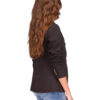 Black Lapel Blazer - Stylefav
