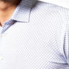 Non-Iron Blue Checkers Cotton Shirt - Stylefav