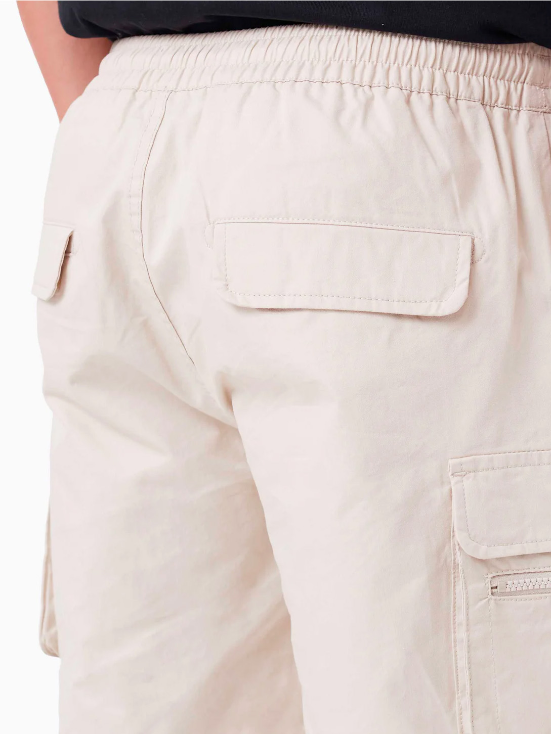 Beige Explorer Shorts - Stylefav