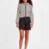 Lunar Black 501 Mid Thigh Shorts - Stylefav