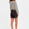 Lunar Black 501 Mid Thigh Shorts - Stylefav