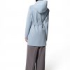Breeze Arlette Double Face Hooded Wool Coat - Stylefav