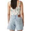 Lottie Delilah Floral Linen Top - Stylefav