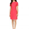 Pink Gold Chain Workwear Dress - Stylefav