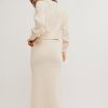 Powder Sand Hailee Sweater Skirt Set - Stylefav