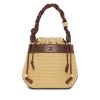Nature Raffia Bou Bucket Bag - Stylefav