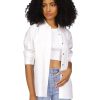 White Long Sleeve Linen Shirt - Stylefav
