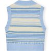 Skyway Soft Wool Stripe Vest - Stylefav