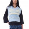 Skyway Soft Wool Stripe Vest - Stylefav