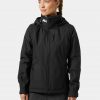 Women’s Black Crew Hooded Midlayer Jacket 2.0 - Stylefav