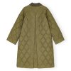 Kalamata Quilt Raglan Midi Coat - Stylefav