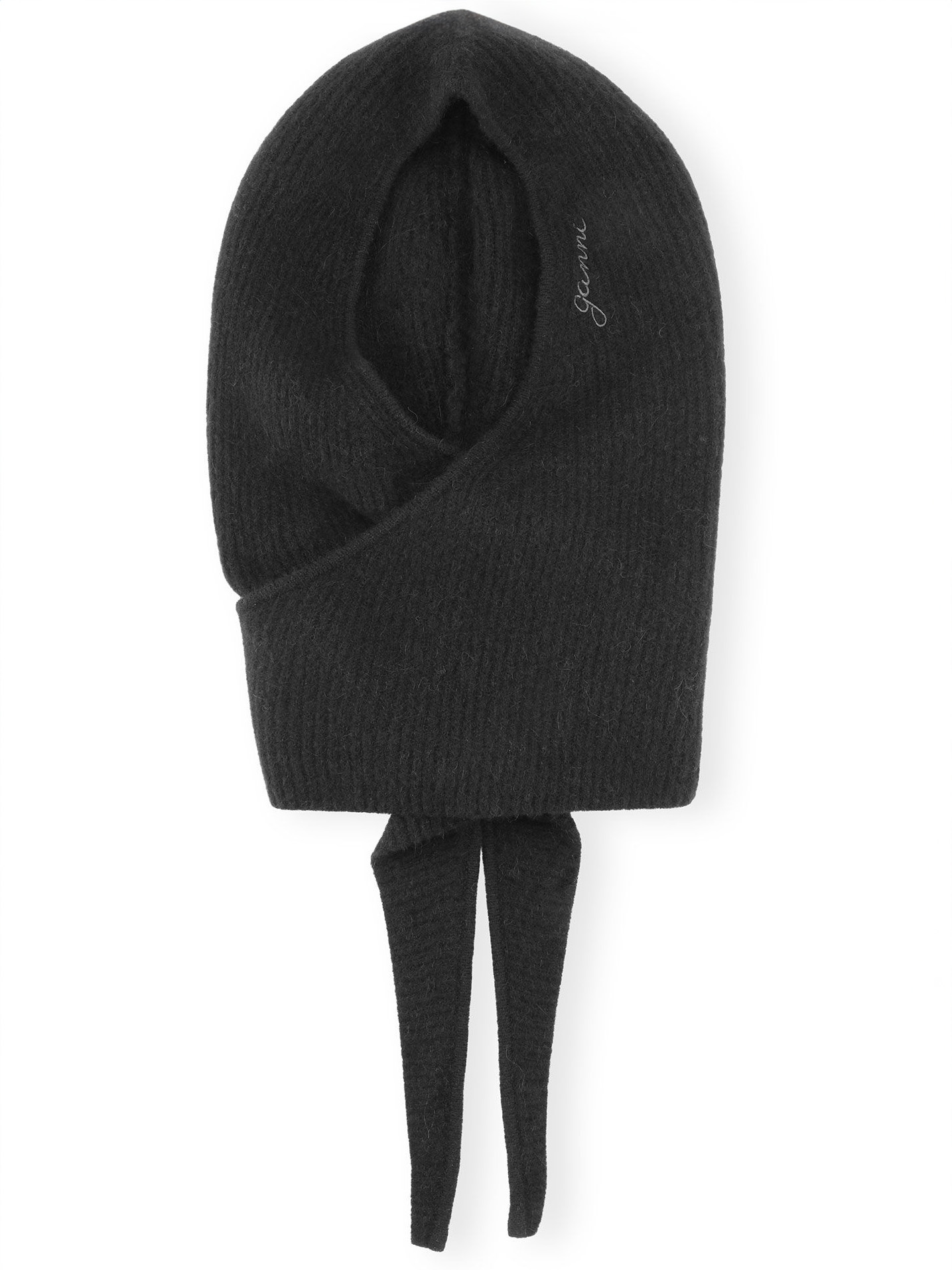 Black Soft Wool Balaclava - Stylefav