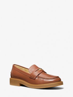 Luggage Eden Leather Loafers - Stylefav