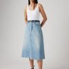 Secret High-Rise A-Line Decon Skirt - Stylefav