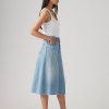 Secret High-Rise A-Line Decon Skirt - Stylefav