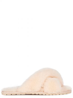 Natural Mayberry Crossover Slippers - Stylefav