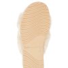 Natural Mayberry Crossover Slippers - Stylefav