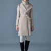 Trench SHIA 2-in-1 double-face wool coat with removable bib - Stylefav