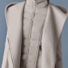Trench SHIA 2-in-1 double-face wool coat with removable bib - Stylefav