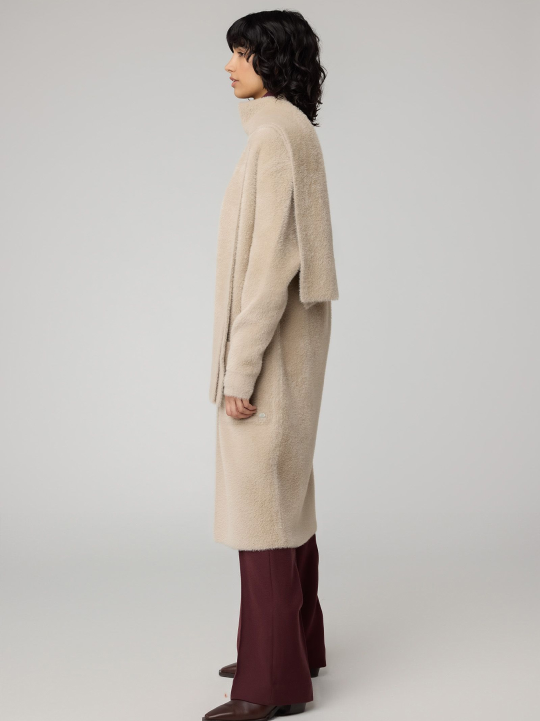Tiana Scarf Coatigan - Stylefav