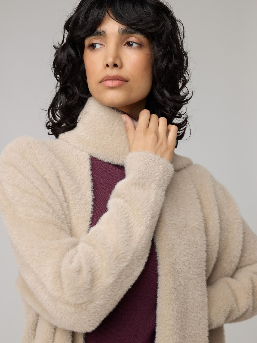 Tiana Scarf Coatigan - Stylefav