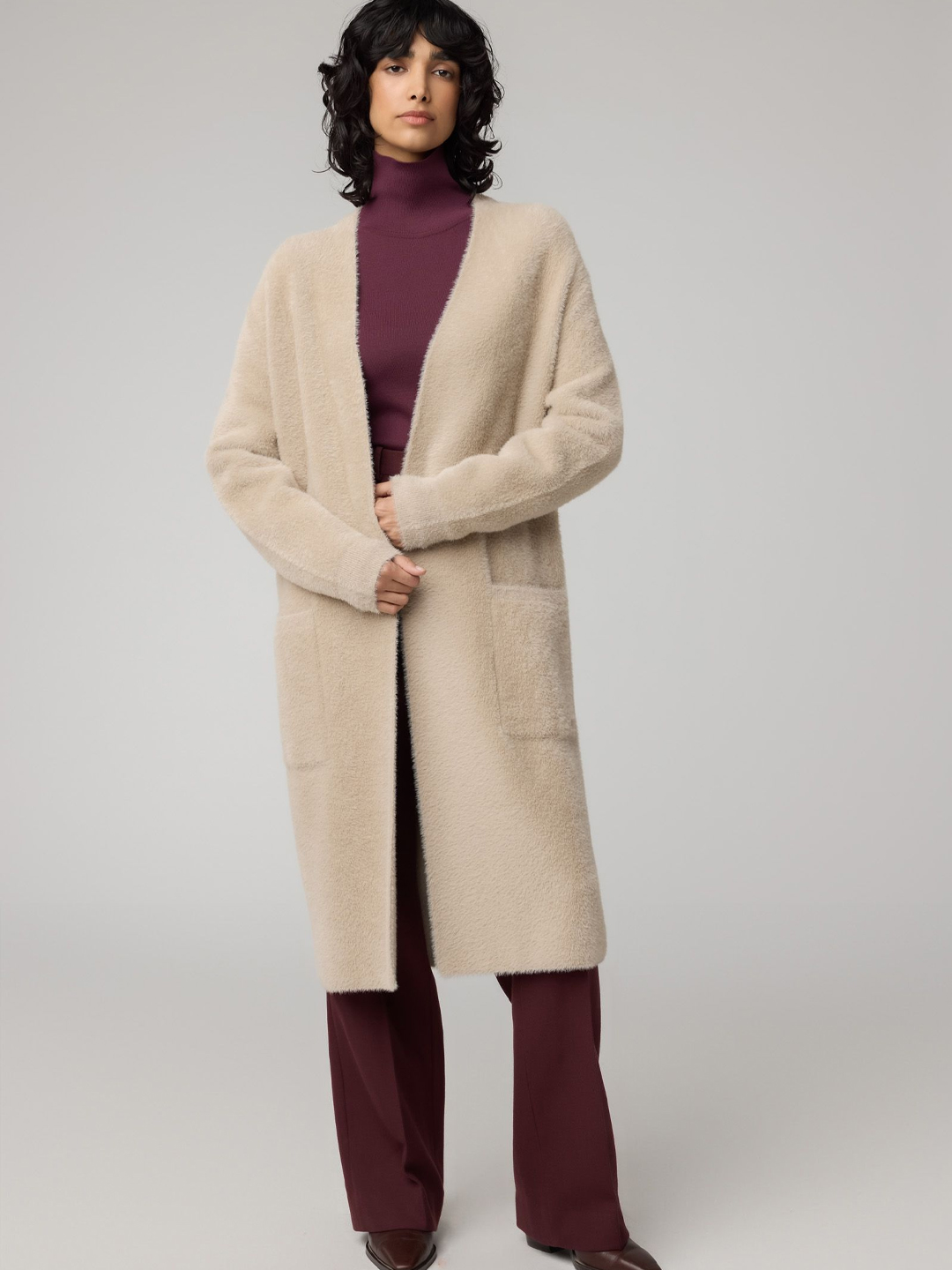 Tiana Scarf Coatigan - Stylefav