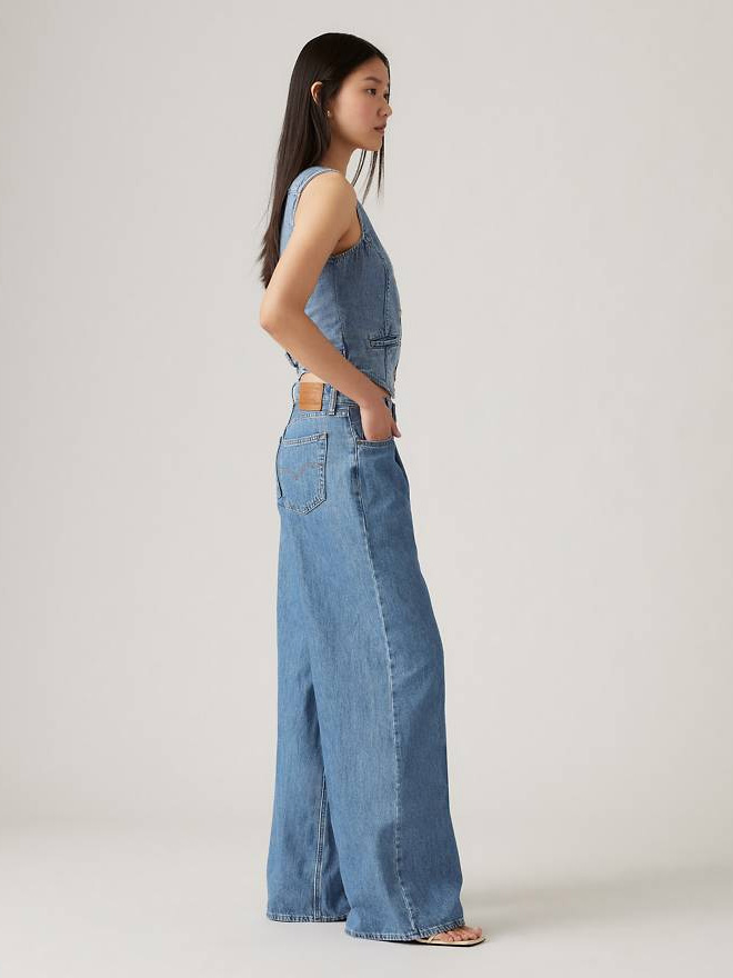 Cause and Effect Baggy Wide Leg Jeans - Stylefav