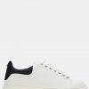 Gasp White Oversized Vegan Leather Sneakers - Stylefav