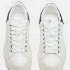 Gasp White Oversized Vegan Leather Sneakers - Stylefav