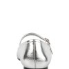 Silver Danseur Mary Jane Flats - Stylefav