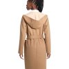 Bone Reversible Hooded Wool Coat - Stylefav