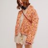 Peach Combo Chloe Jacket - Stylefav