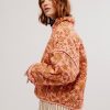 Peach Combo Chloe Jacket - Stylefav