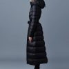 Calina Lustrous Down Maxi Coat - Stylefav