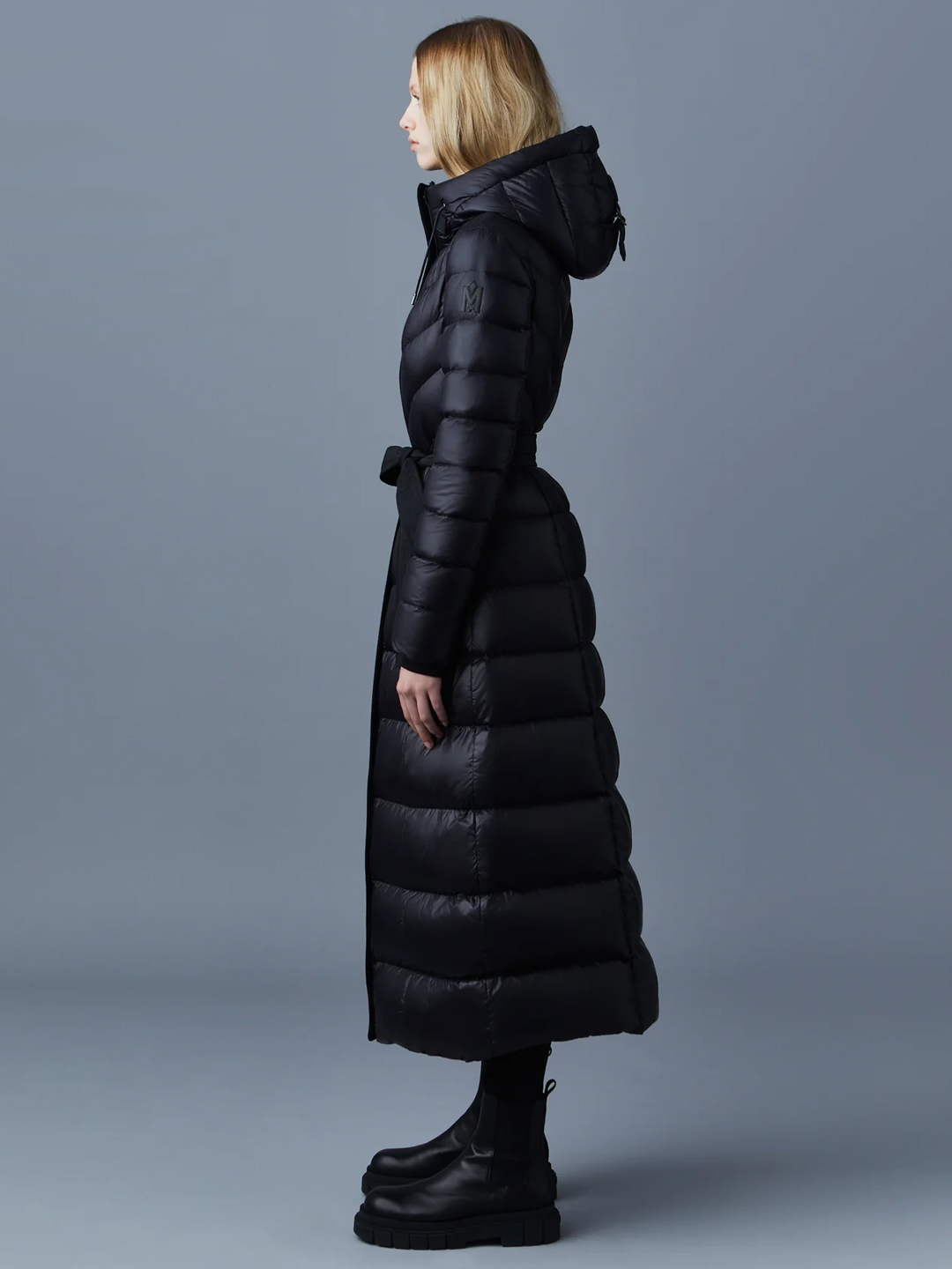 Calina Lustrous Down Maxi Coat - Stylefav