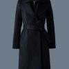 Norita Black 2-in-1 Double Face Wool Coat - Stylefav
