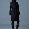 Norita Black 2-in-1 Double Face Wool Coat - Stylefav